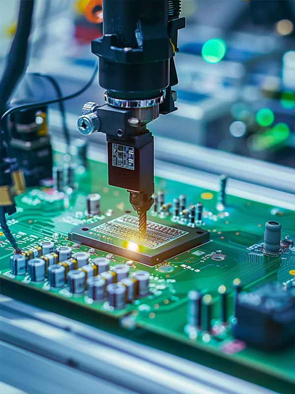 電子製品の製造
