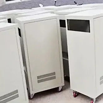 産業用制御キャビネットの板金